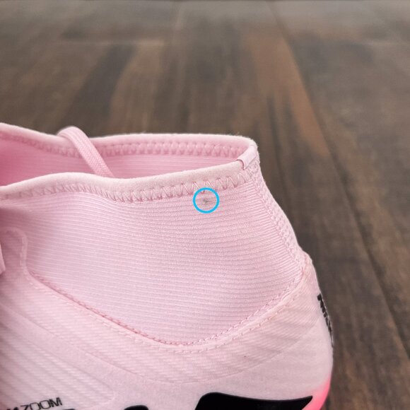 Nike Zoom Superfly 9 Academy IC Indoor Soccer Shoes DJ5627-601 Mens Size 12 Pink - Picture 8 of 16